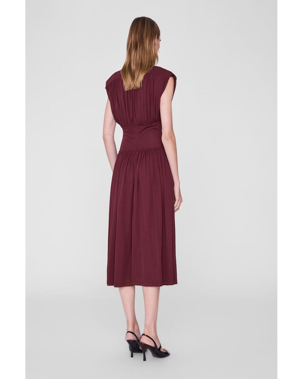 Anine Bing Red Fran Dress