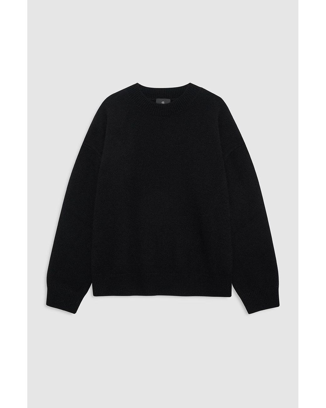 Anine Bing Blue Lee Crew Sweater