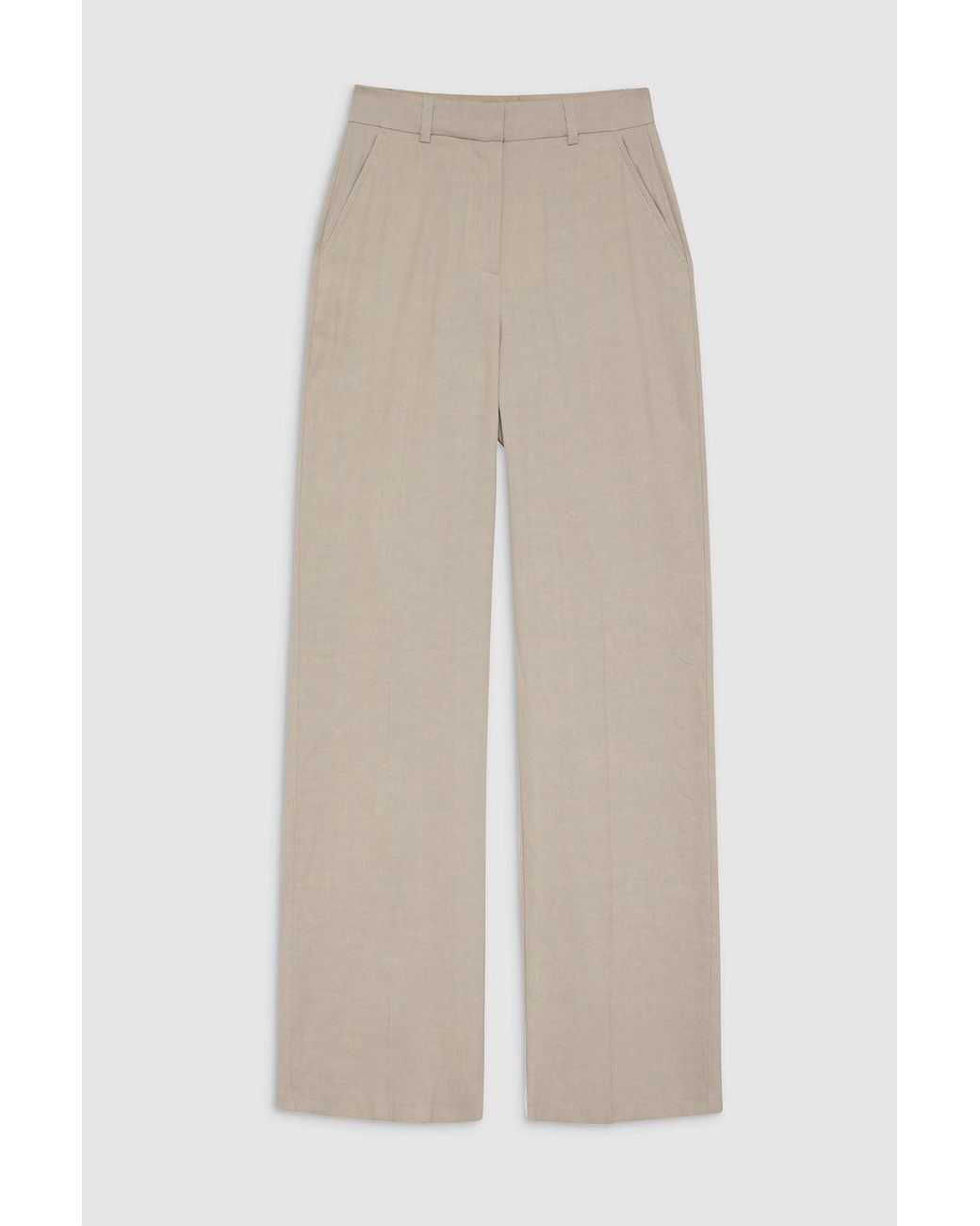 Anine Bing Natural Kline Trouser