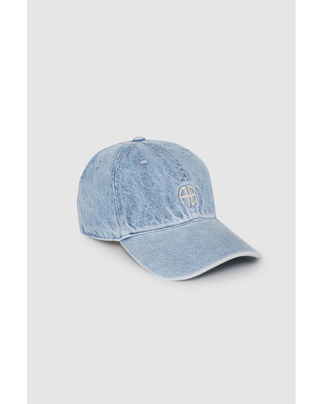 Anine Bing Blue Jeremy Baseball Cap Ab