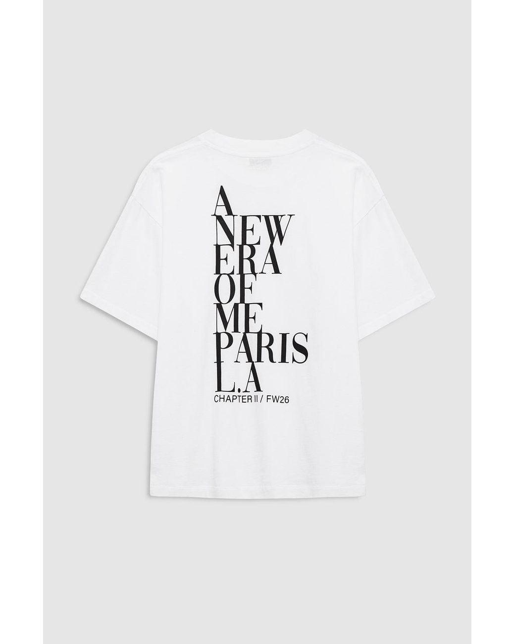 Anine Bing White Cade Tee New Era Of Me