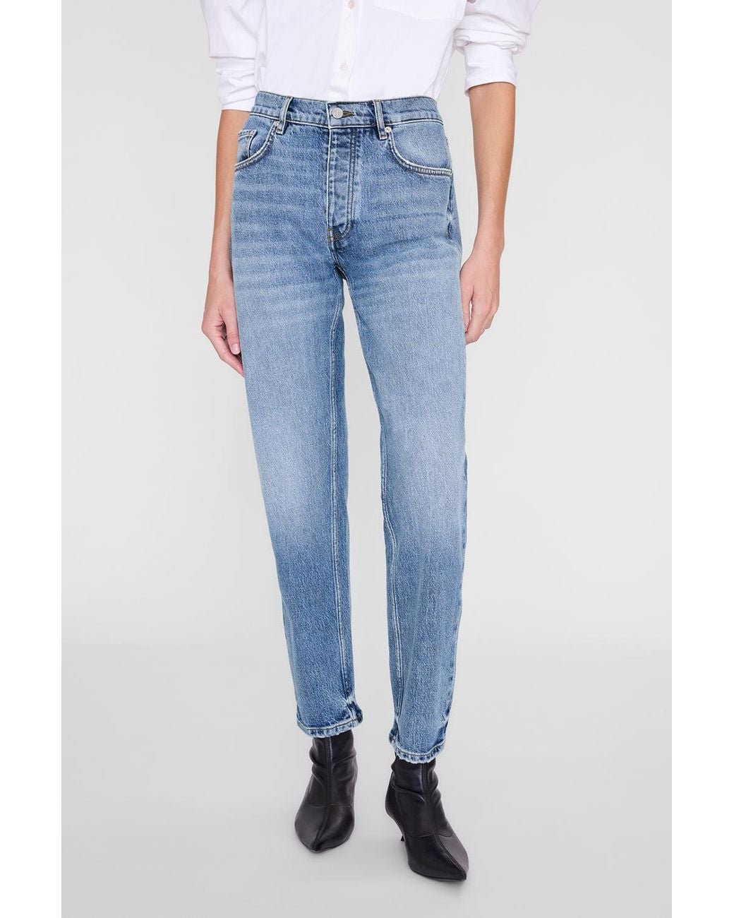 Anine Bing Blue Kate Jean Stretch 29"
