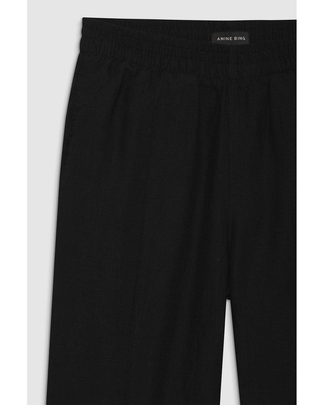 Anine Bing Black Torres Pant