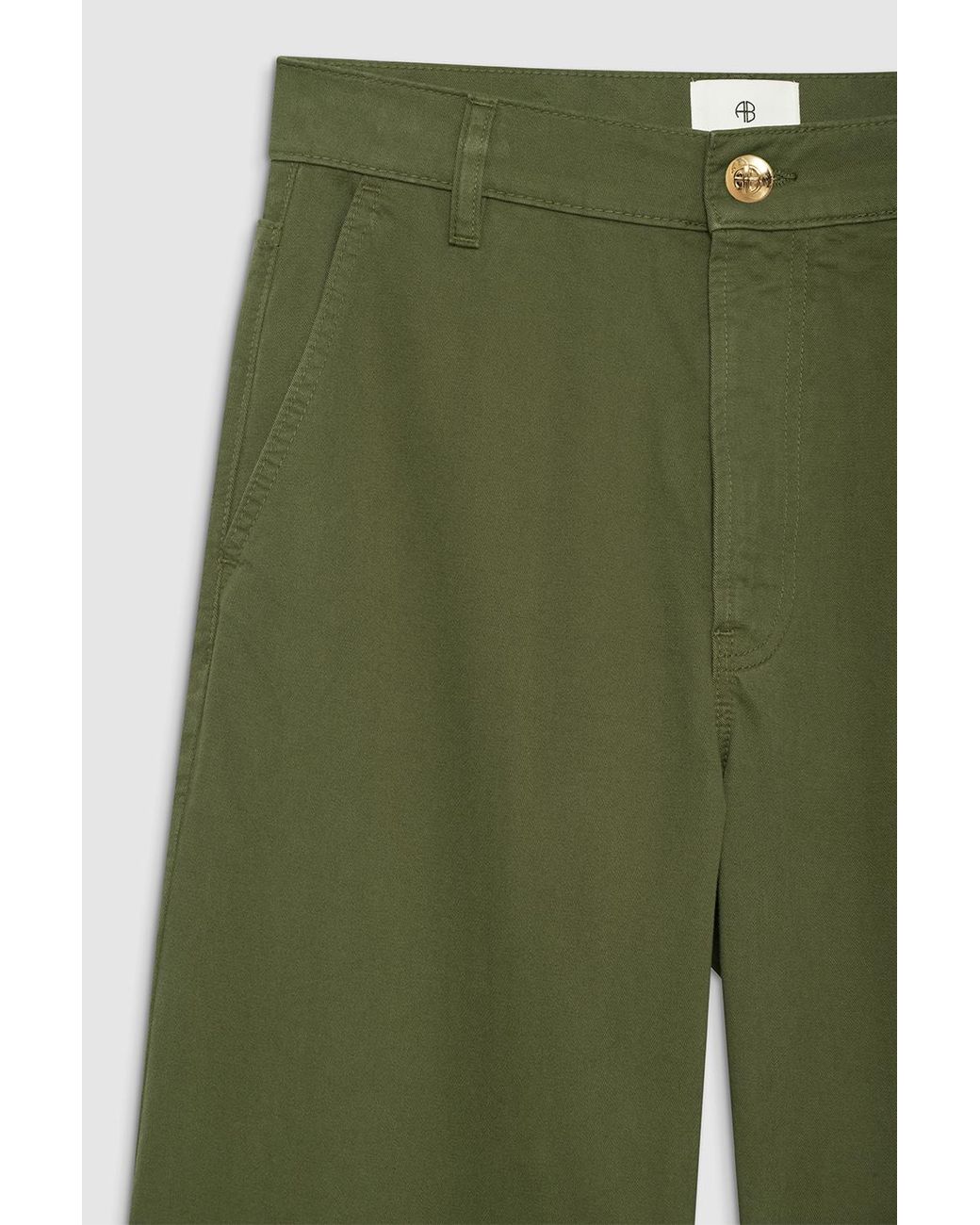 Anine Bing Green Briley Pant