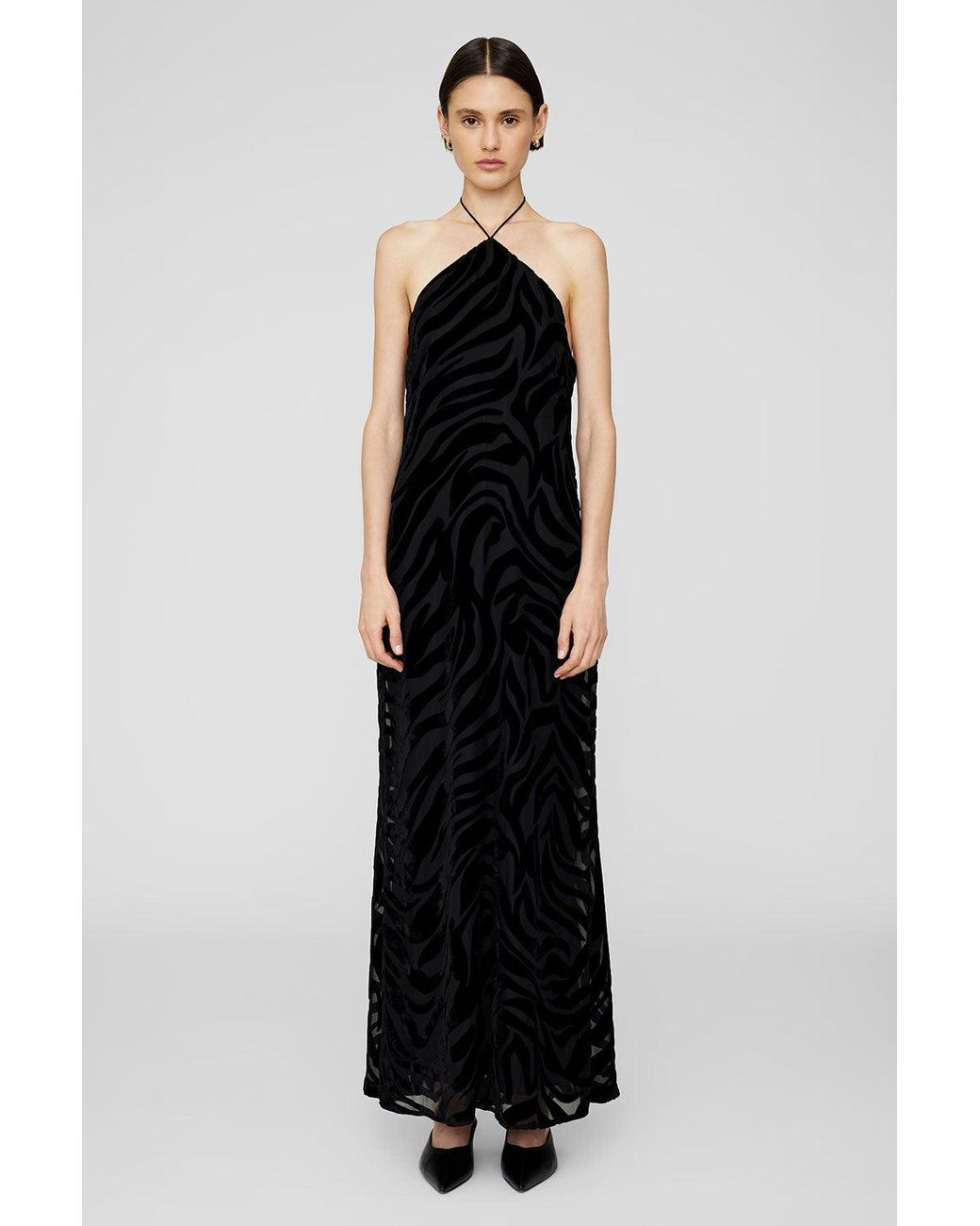 Anine Bing Black Leanne Dress