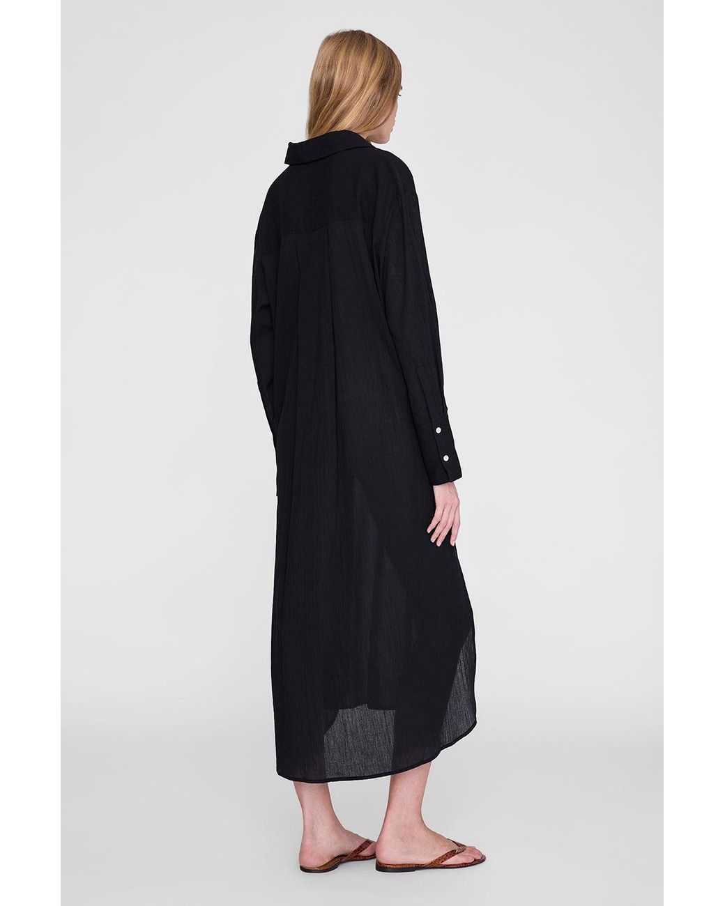 Anine Bing Black Noemi Dress