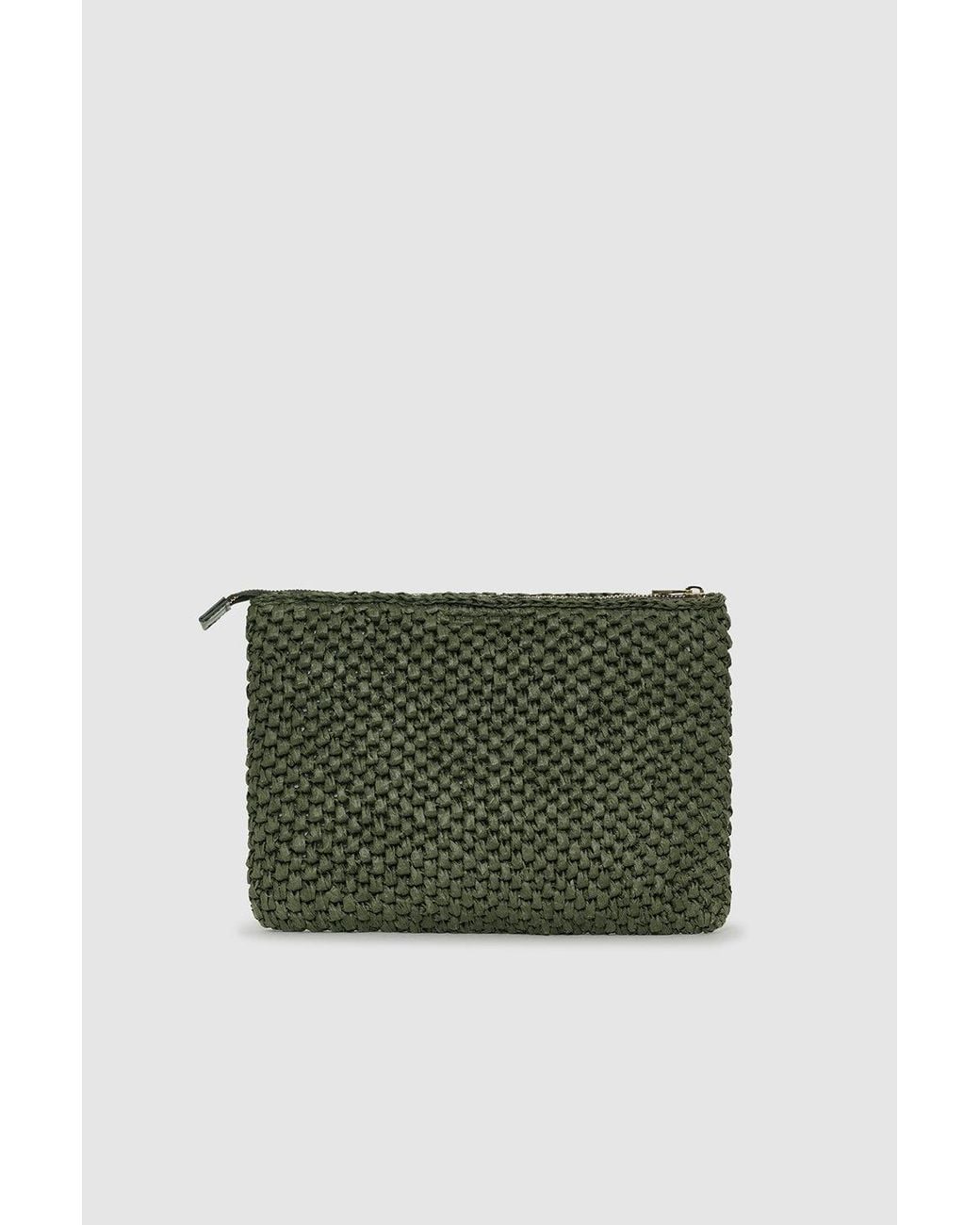 Anine Bing Green Rio Pouch