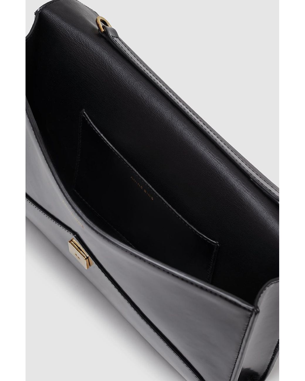 Anine Bing Black Elly Clutch