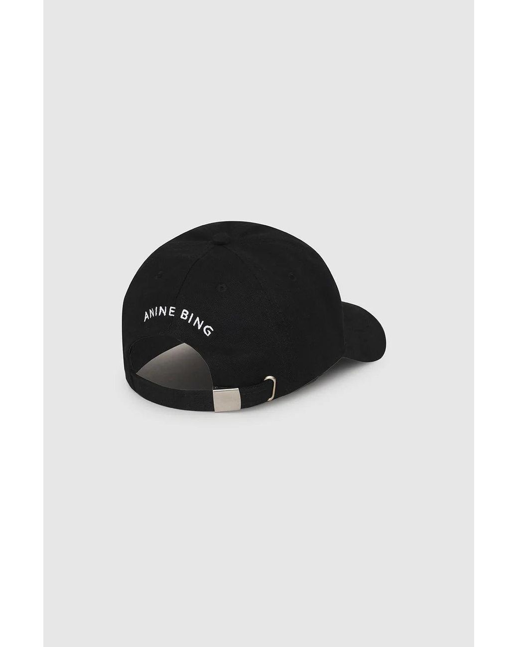 Anine Bing Black Jeremy Baseball Cap
