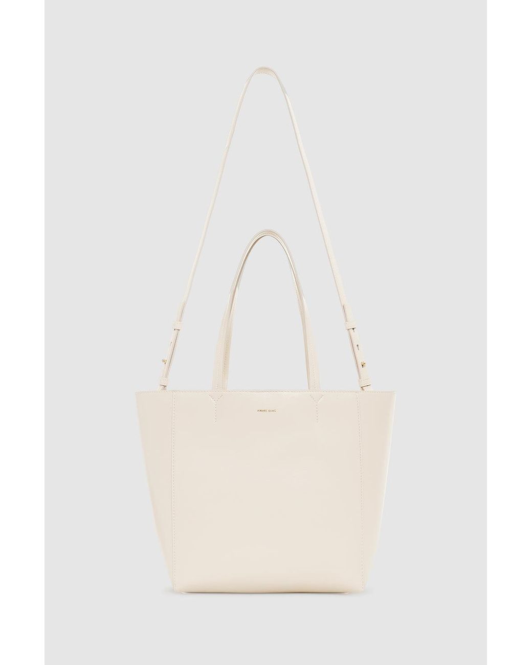 Anine Bing Natural Small Elly Tote