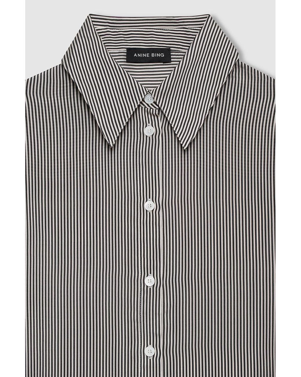 Anine Bing Blue Bridget Shirt
