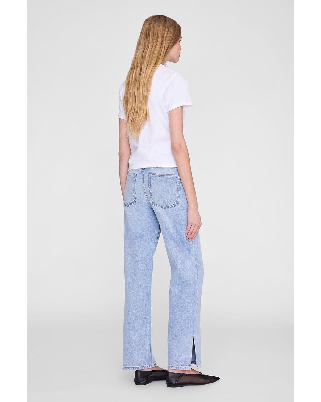 Anine Bing Blue Shelley Tee