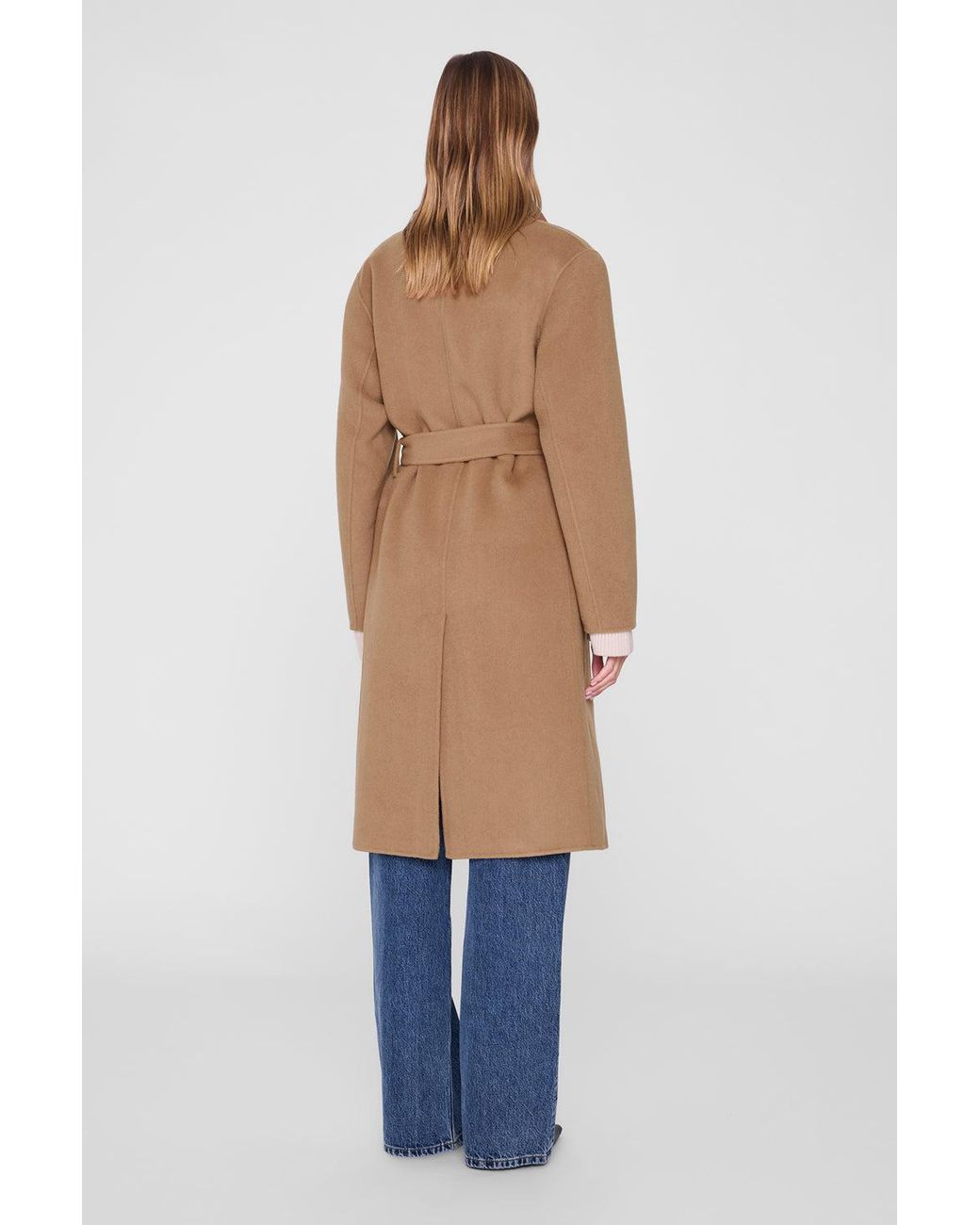 Anine Bing Blue Sana Coat