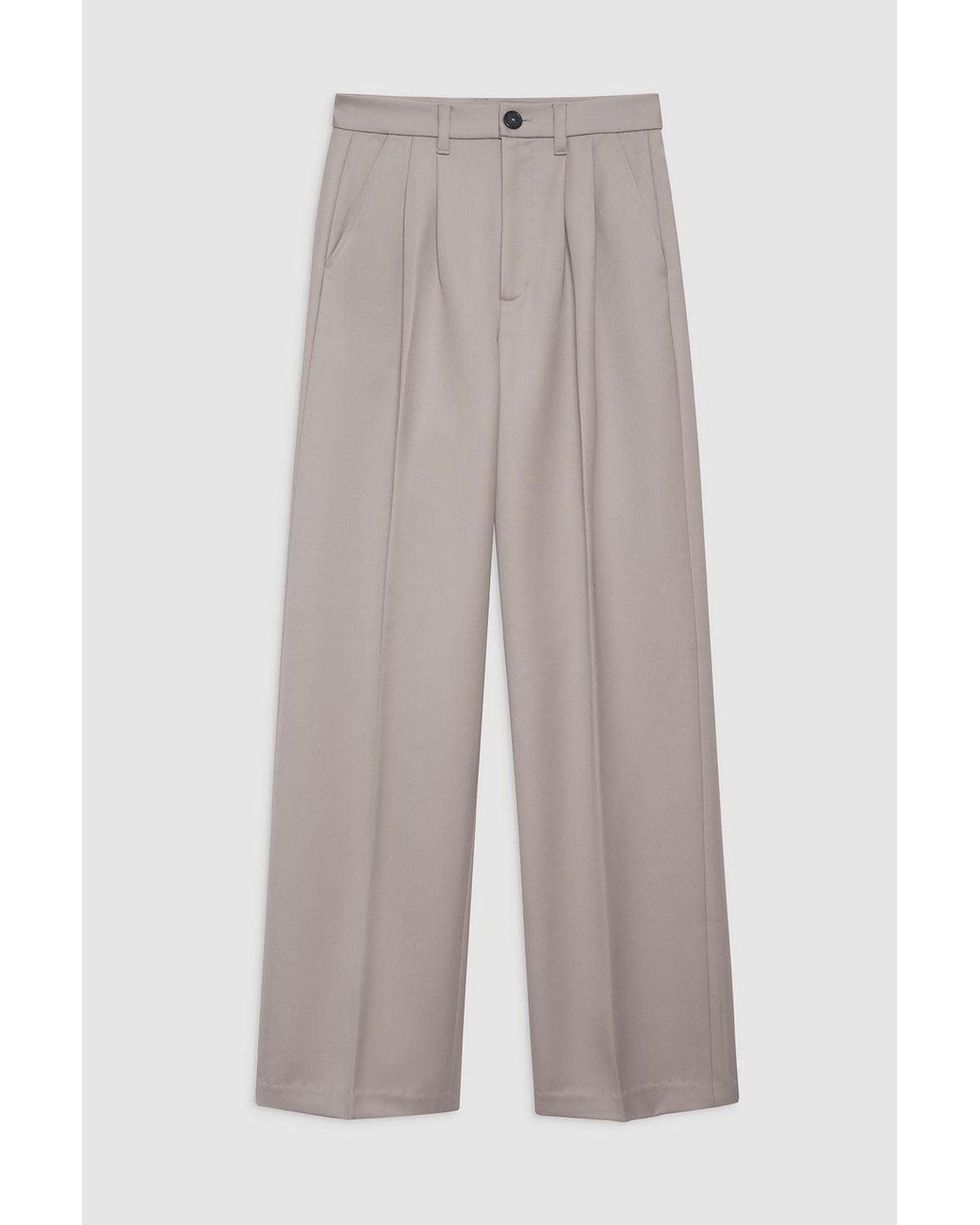 Anine Bing Gray Carrie Pant