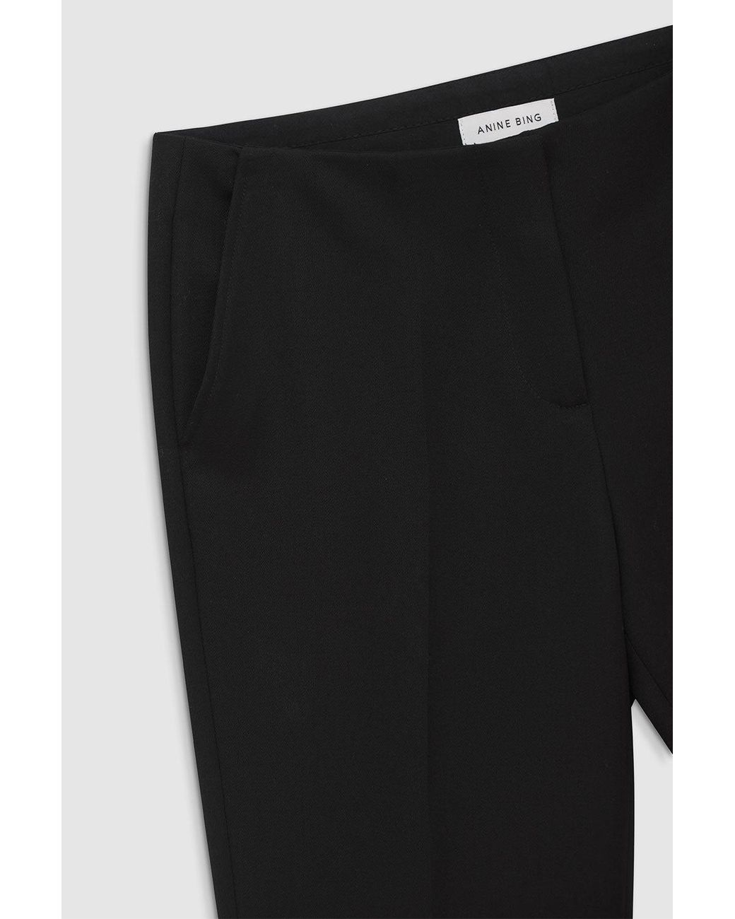 Anine Bing White Lula Pant