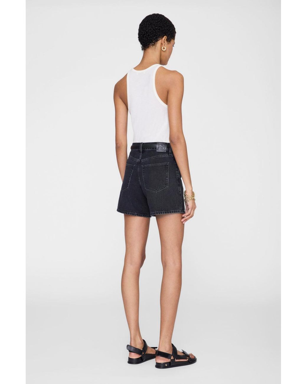 Anine Bing Delaney Short | Lyst UK
