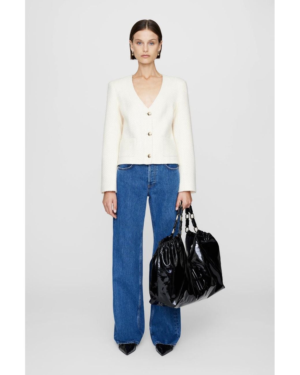 Anine Bing Blue Anitta Jacket