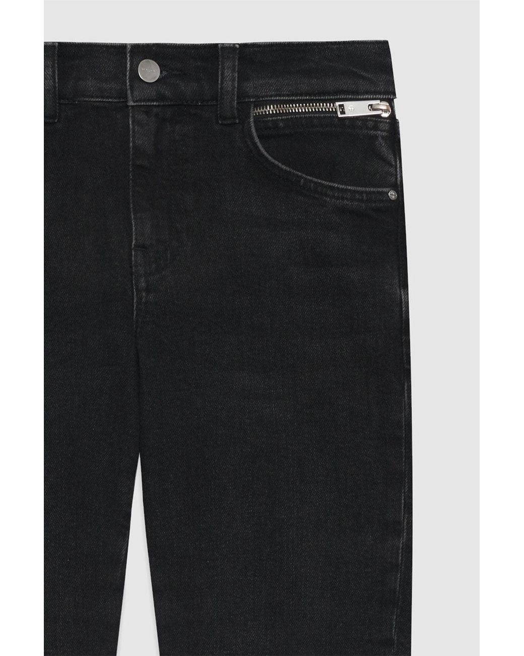 Anine Bing White Jax Jean