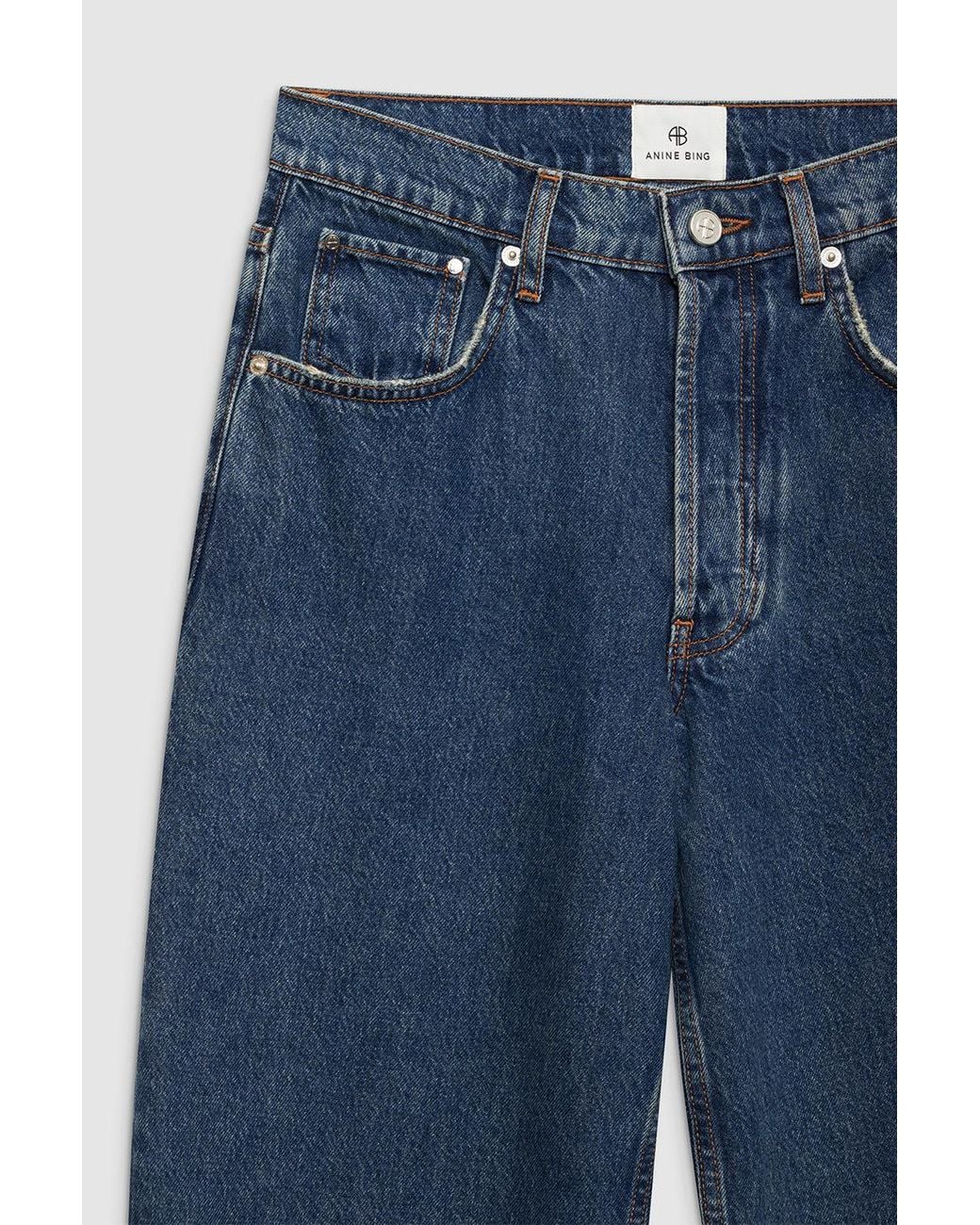 Anine Bing Blue Manon Jean