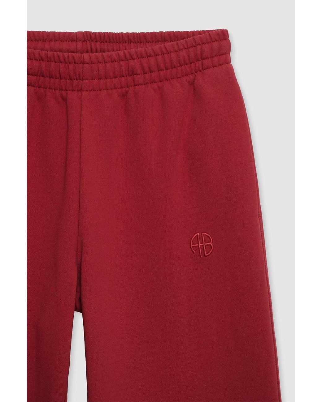 Anine Bing Red Karter Jogger