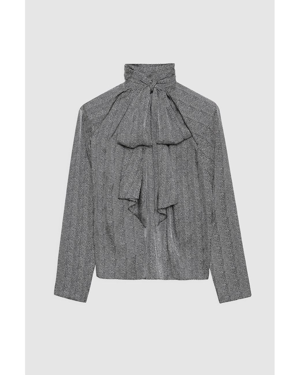 Anine Bing Gray Rachel Top