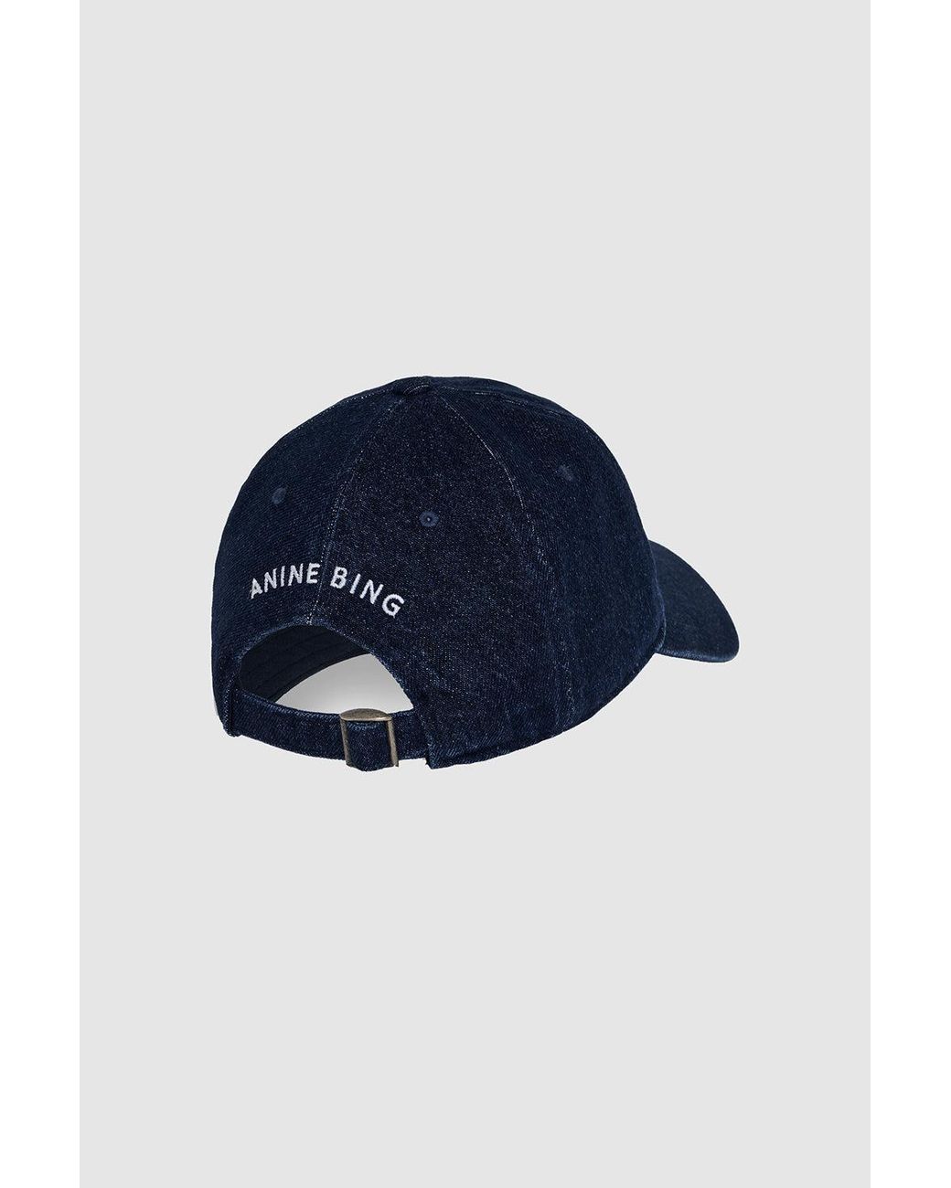 Anine Bing Blue Jeremy Baseball Cap Ab