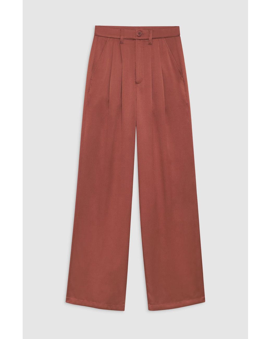 Anine Bing Red Carrie Pant