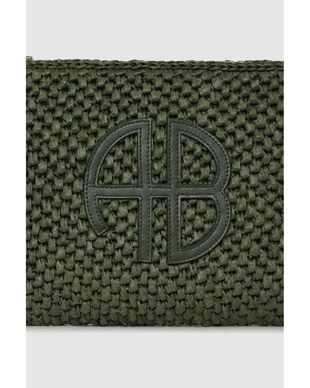 Anine Bing Green Rio Pouch