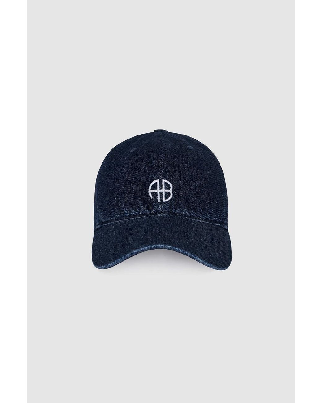 Anine Bing Blue Jeremy Baseball Cap Ab