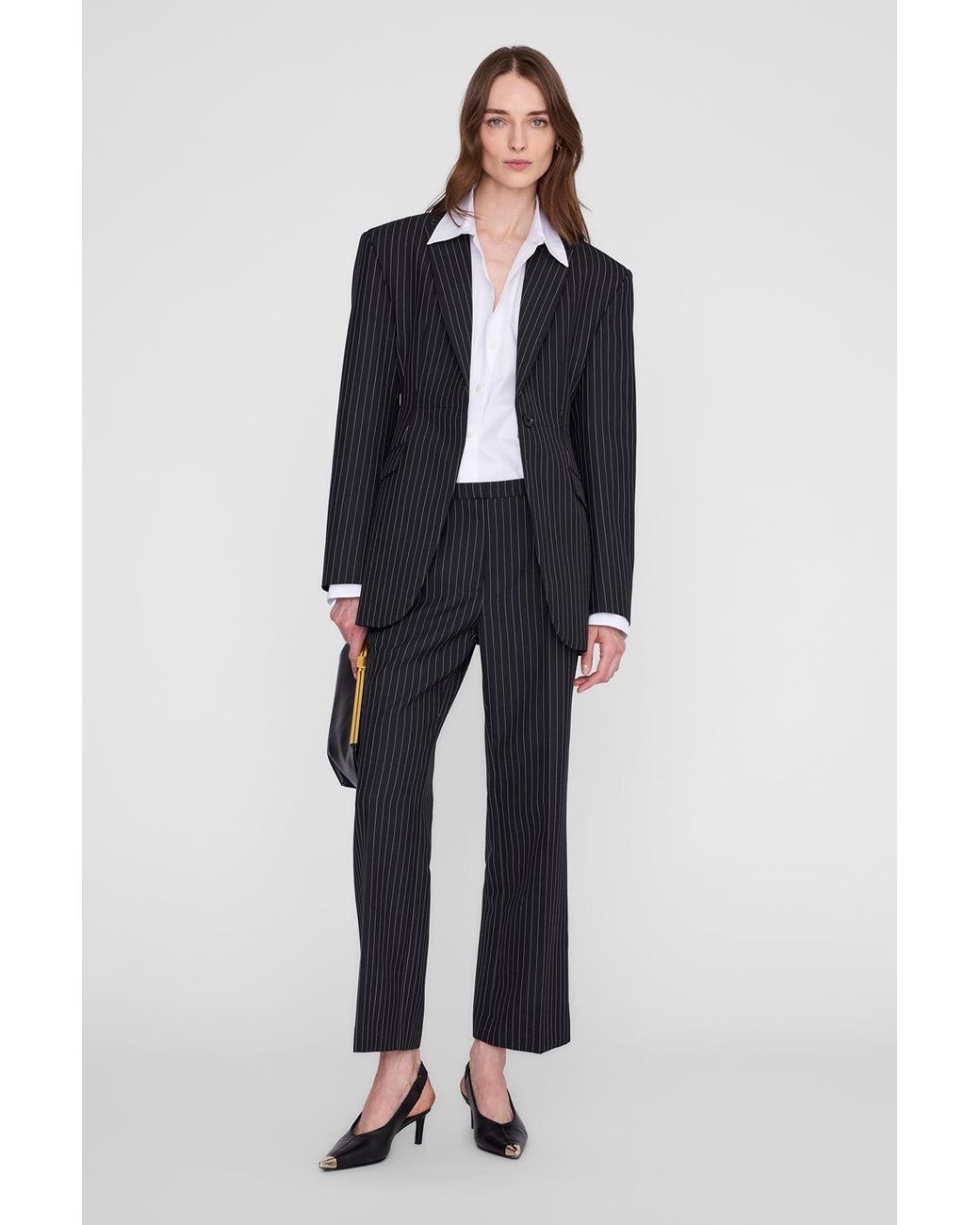 Anine Bing White Thomas Trouser