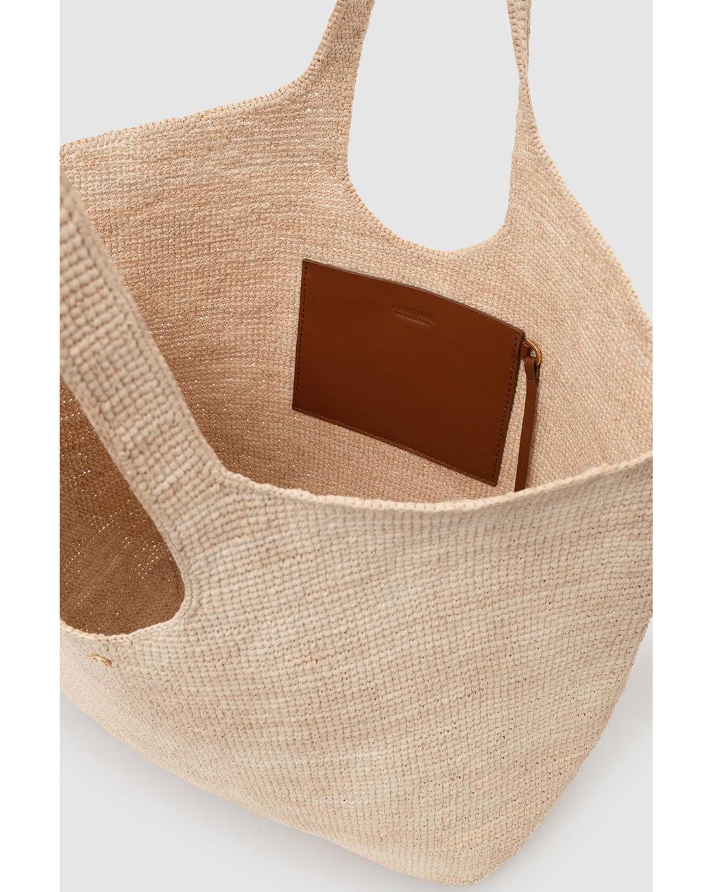 Anine Bing Natural Lili Tote Raffia