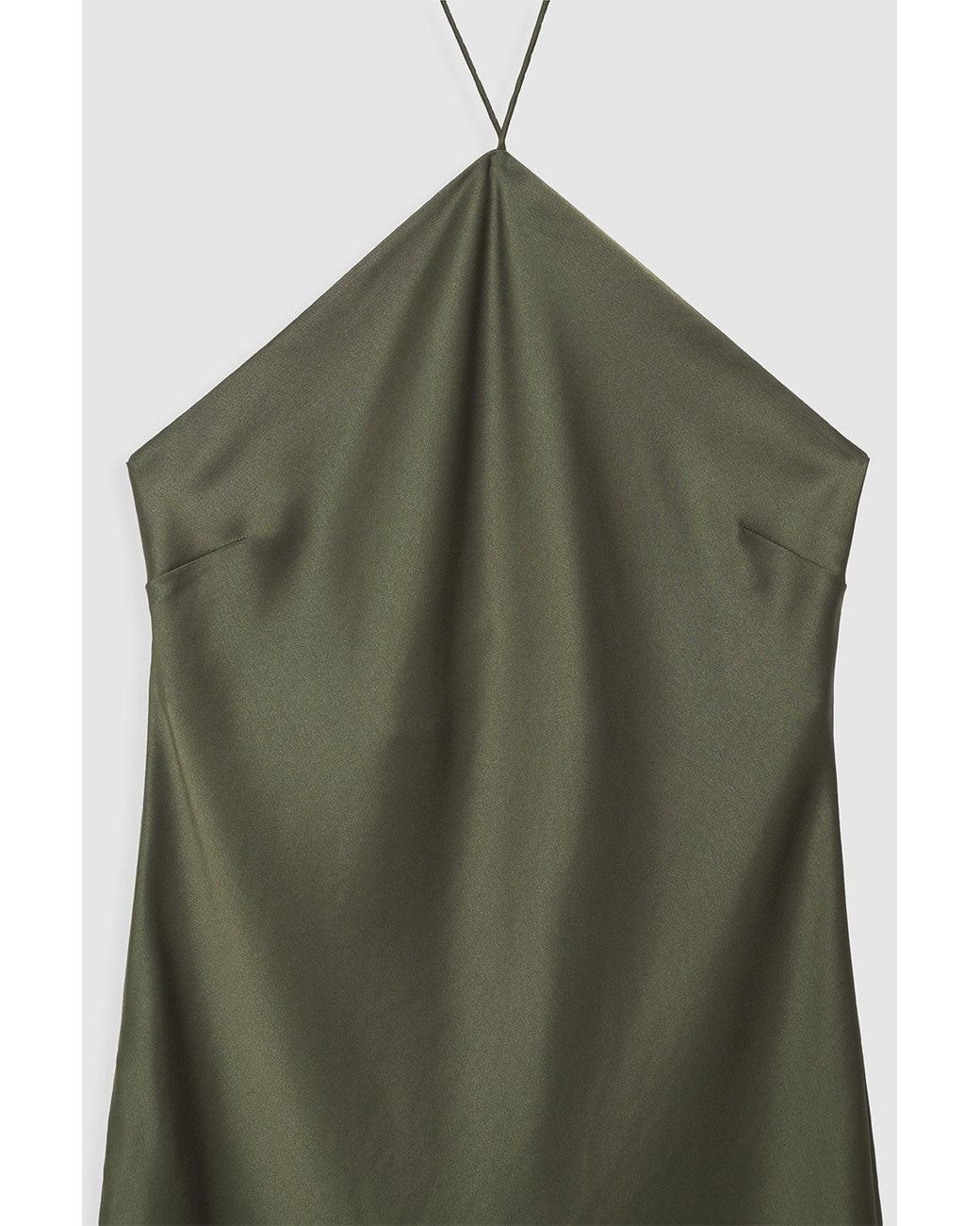 Anine Bing Green Leanne Mini Dress
