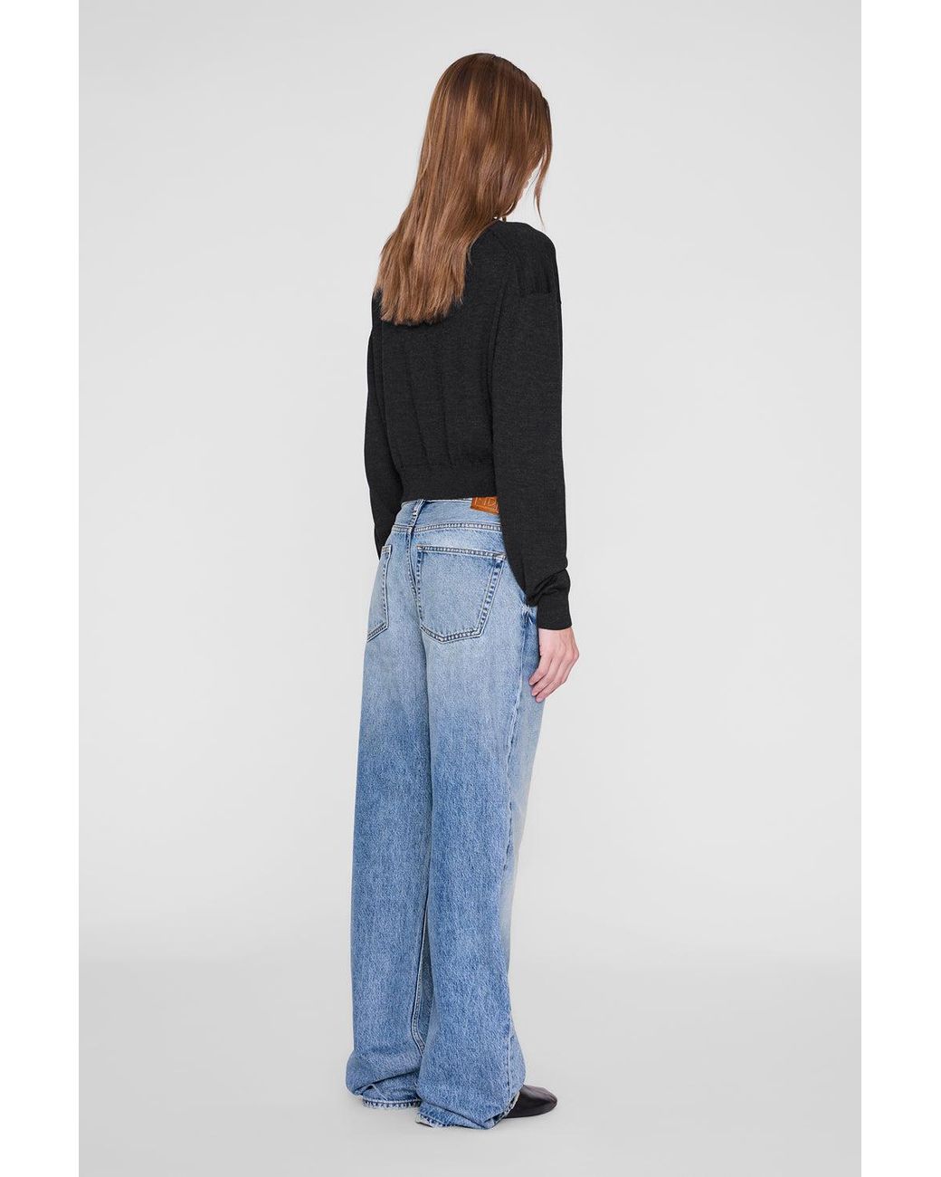 Anine Bing Blue Mia Sweater