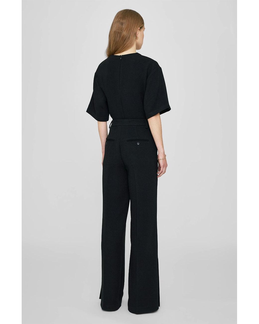 Anine Bing Blue Lyra Trouser