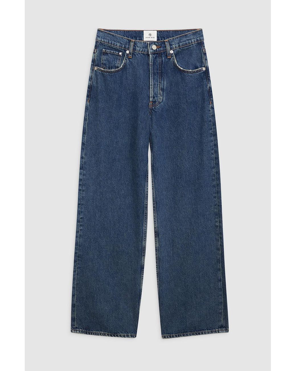 Anine Bing Blue Manon Jean