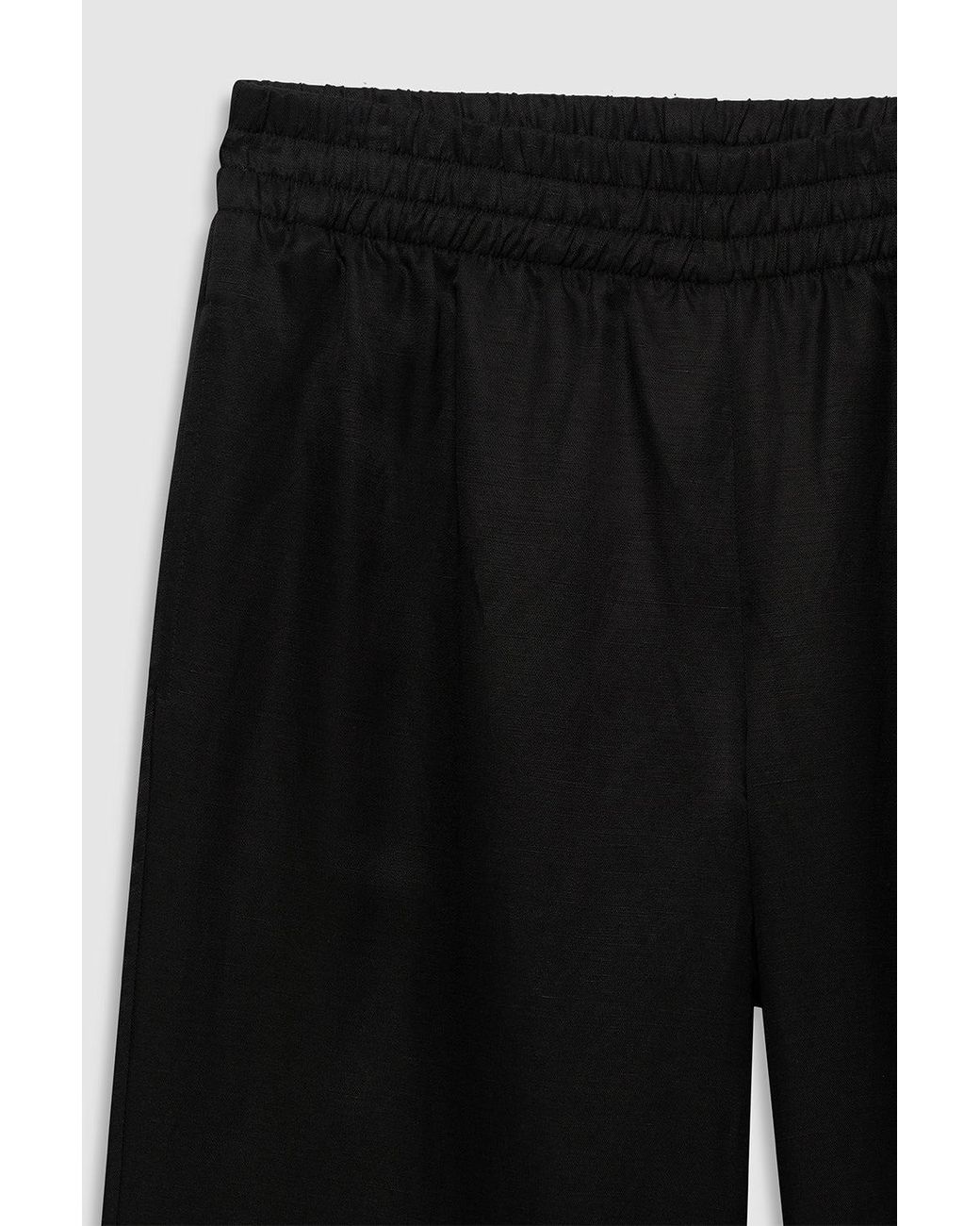 Anine Bing Black Soto Pant