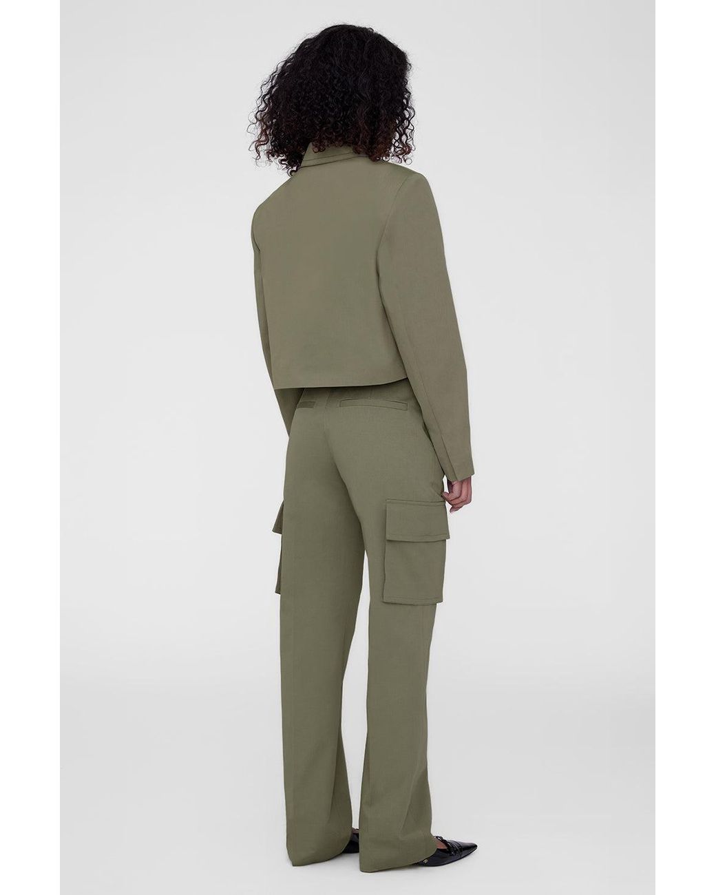 Anine Bing Green Dayton Jacket