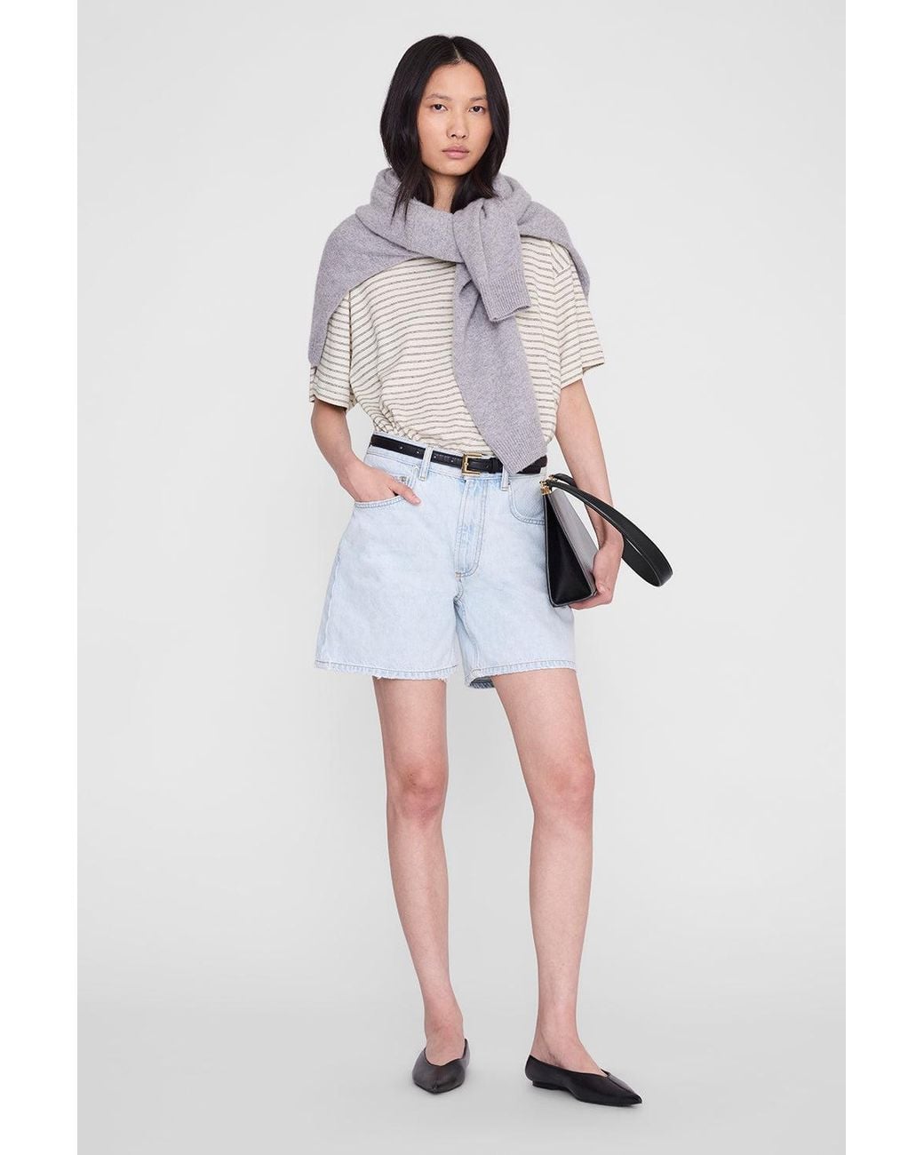 Anine Bing Multicolor Cade Tee
