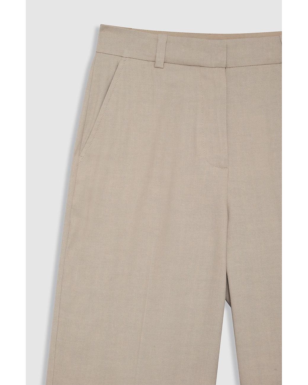 Anine Bing Natural Kline Trouser