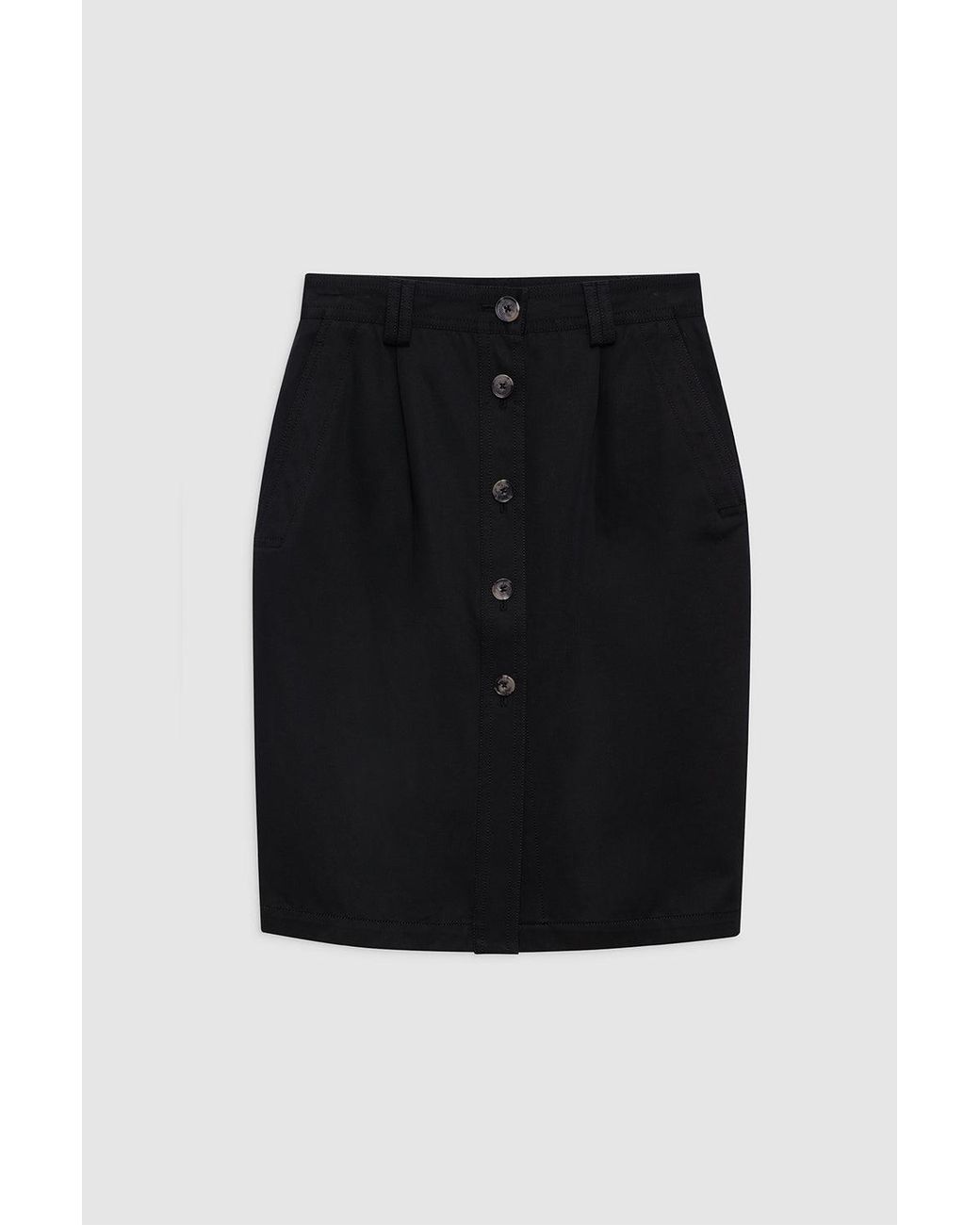 Anine Bing Black Zaire Skirt