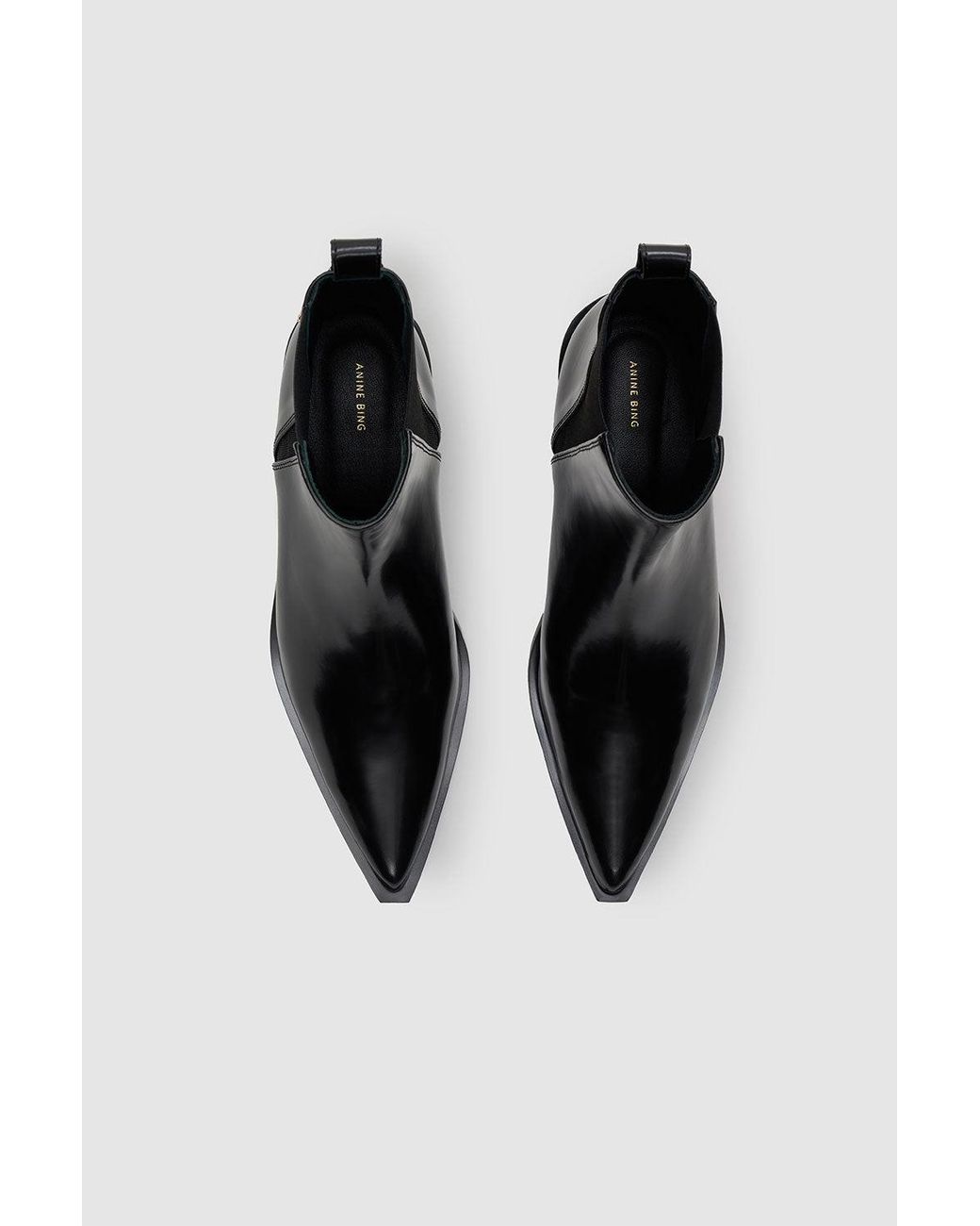 Anine Bing Black Bekah Flat Boots