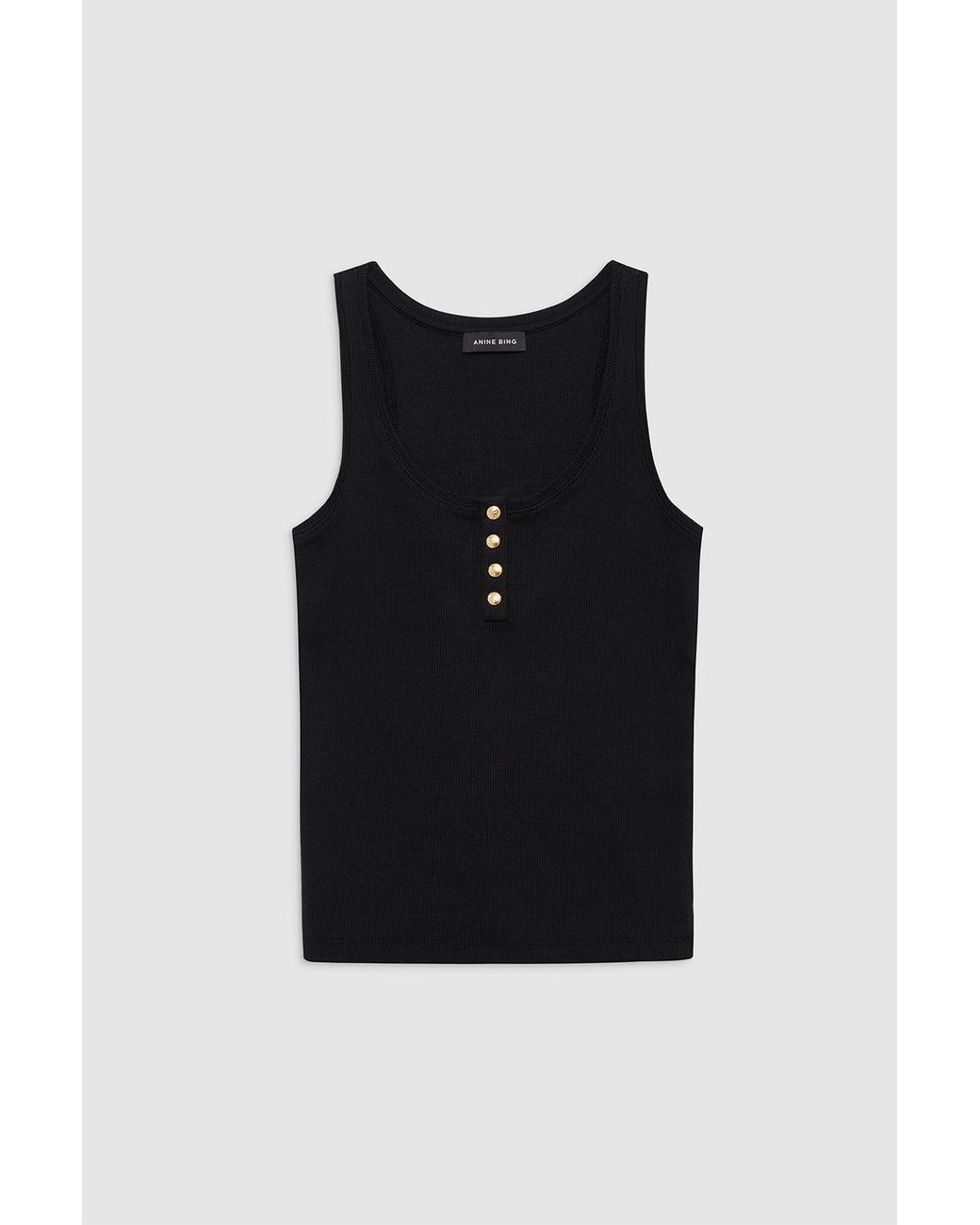 Anine Bing Blue Alessia Tank