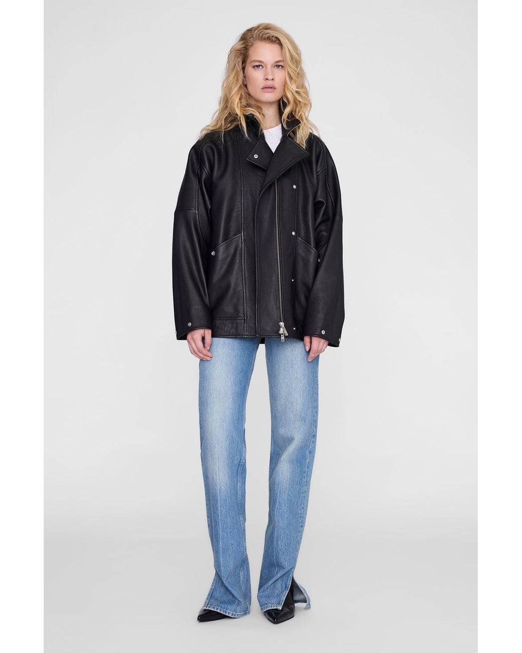 Anine Bing Blue Sandy Jacket