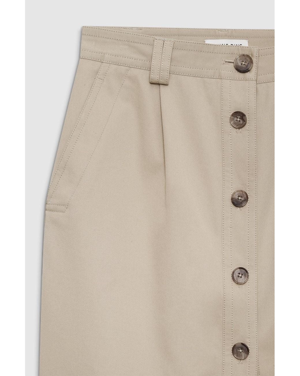 Anine Bing Natural Zaire Skirt
