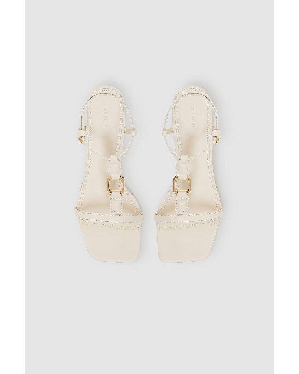 Anine Bing White Kiera Sandals