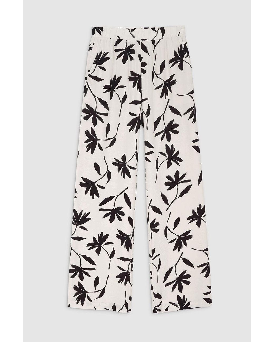 Anine Bing White Owen Pant