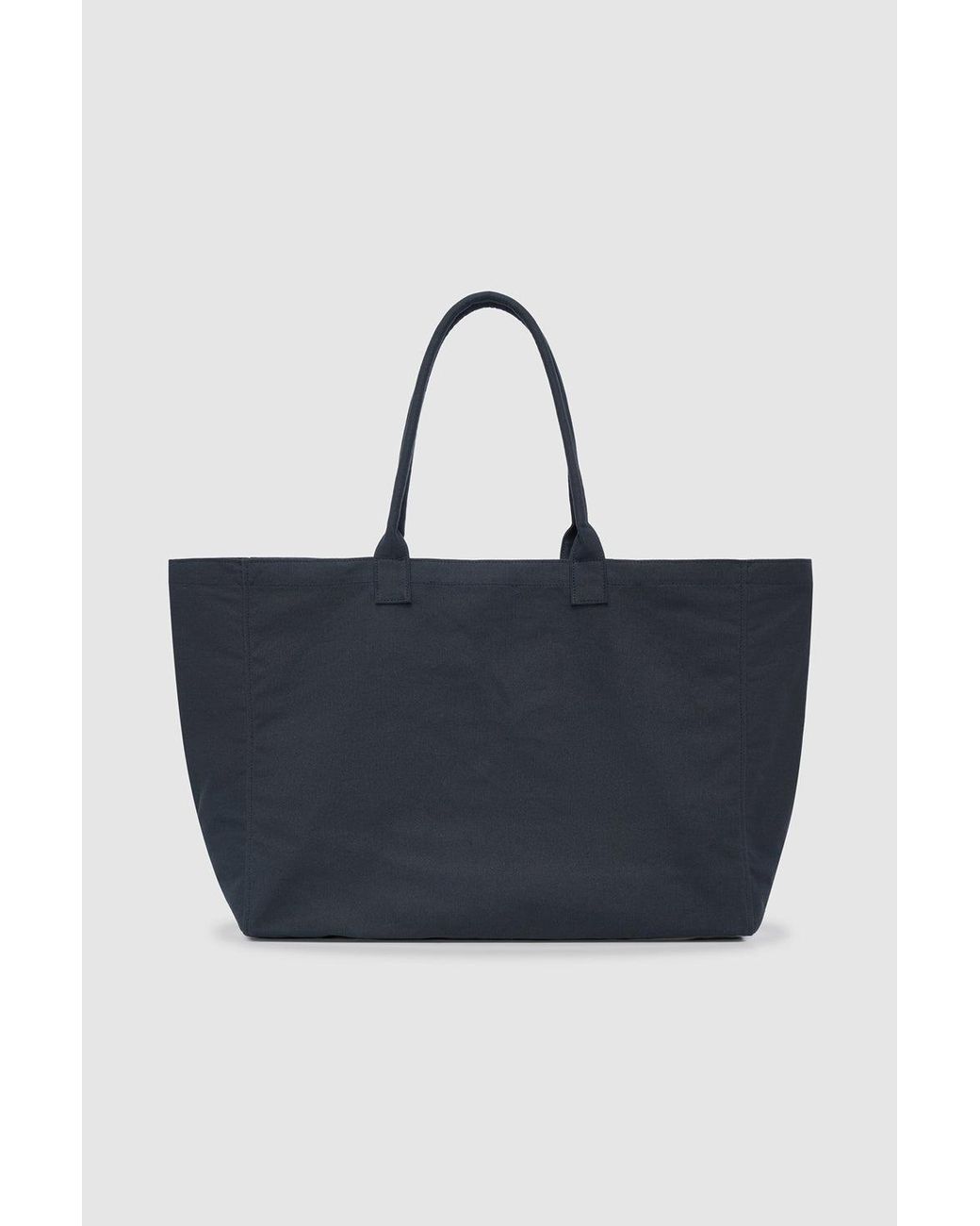 Anine Bing Blue Leo Canvas Tote