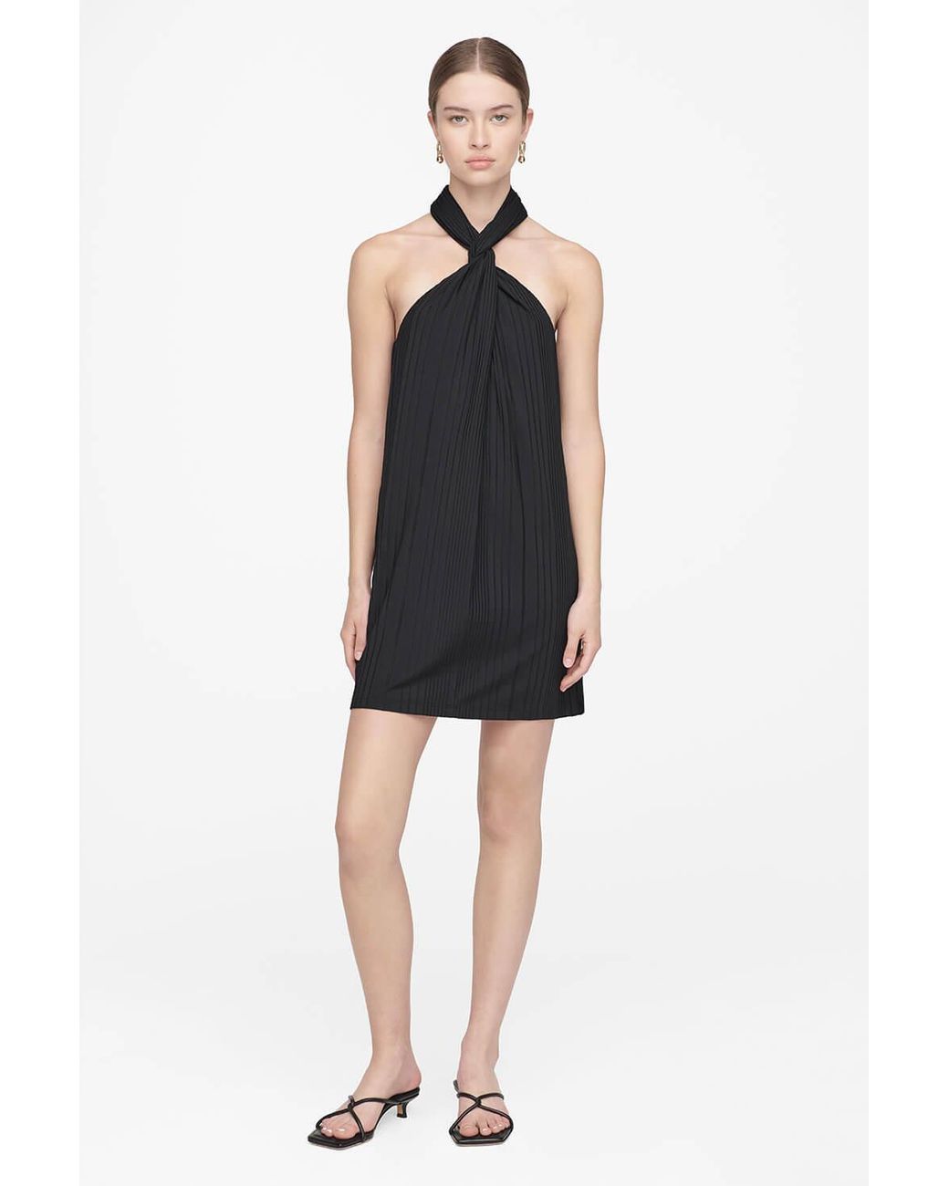 Anine Bing Black Jesse Dress