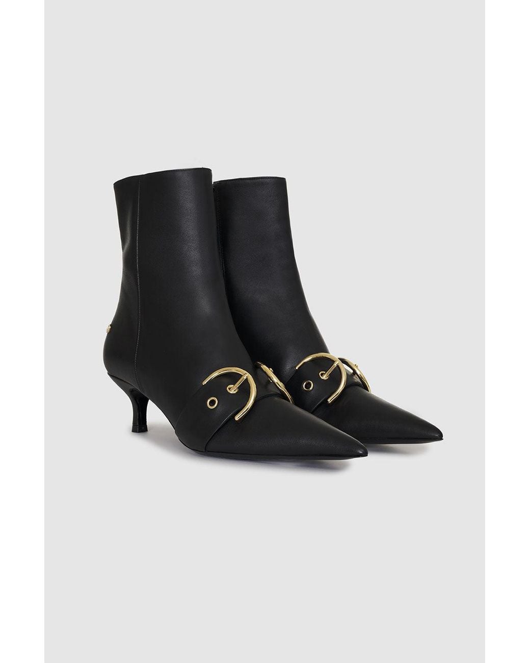 Anine Bing Black Zoe Boots