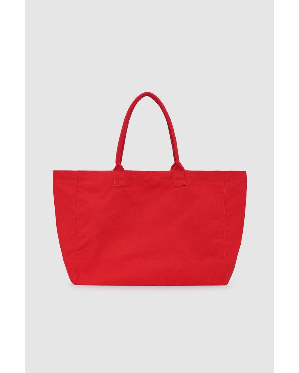 Anine Bing Red Leo Canvas Tote